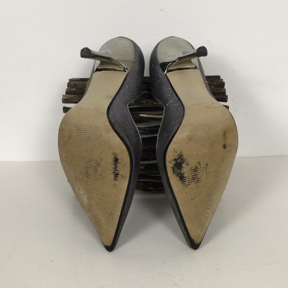 GUESS Pointed Toe Sparkly 4” Heels, Size 7.5 - Picture 8 of 12